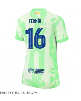 Barcelona Fermin Lopez #16 Tricou Fotbal Replică 2024-25 Femei Treilea